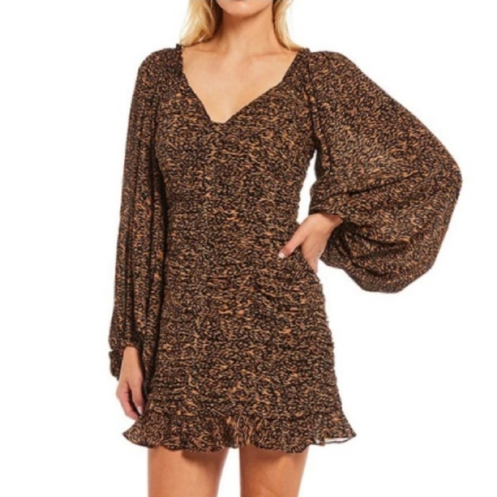 Ted Baker Wyatte Rucched Bodycon Mini Dress